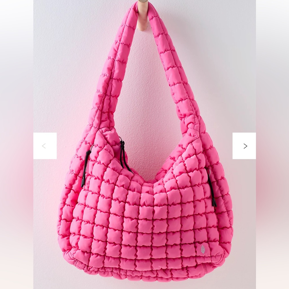 FP Movement by Free People Pink Quilted Carryall Bag - Picture 7 of 7